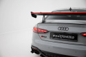 Audi A5 / A5 S-Line / S5 / RS5 Coupe F5 / F5 Facelift 2017-2019 Carbon Spoiler With Upper Swan Mounting + LED Maxton Design