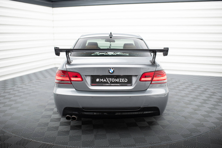 BMW 3 / M3 Coupe E92 2010-2013 Carbon Spoiler With External Brackets Uprights Maxton Design in the group Select car model / BMW / 3-series (E92-E93) 05-12 / Styling at DDESIGN Scandinavia AB (CFBM392WING5EXT245P)