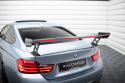BMW 4 F32 / 4 F32 M-Sport Coupe 2013-2020 Carbon Spoiler With External Brackets Uprights + LED Maxton Design