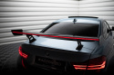 BMW 4 F32 / 4 F32 M-Sport Coupe 2013-2020 Carbon Spoiler With Internal Brackets Uprights + LED Maxton Design