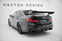 BMW 5 / M5 Sedan G30 / F90 2017-2020 Carbon Spoiler With Internal Brackets Uprights Maxton Design