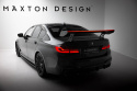 BMW 5 / M5 Sedan G30 / F90 2017-2020 Carbon Spoiler With Internal Brackets Uprights + LED Maxton Design