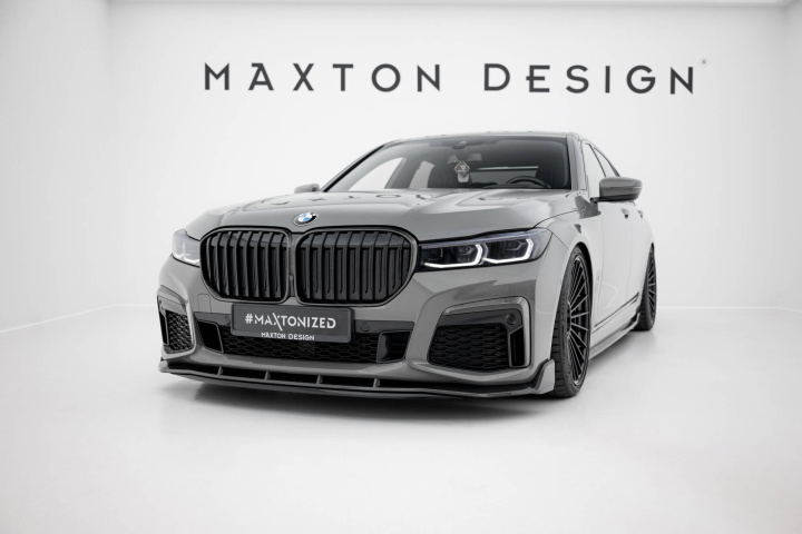 BMW 7 M-Sport G11 Facelift 2019-2022 Prepreg Carbon Fiber Front Splitter + ABS Splitter Maxton Design in the group Select car model / BMW / 7-series (G11-G12) 15+ at DDESIGN Scandinavia AB (CFBM711FMPACKFD1245PFD1RG)