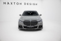 BMW 7 M-Sport G11 Facelift 2019-2022 Prepreg Carbon Fiber Front Splitter + ABS Splitter Maxton Design