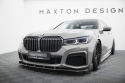 BMW 7 M-Sport G11 Facelift 2019-2022 Prepreg Carbon Fiber Front Splitter + ABS Splitter Maxton Design
