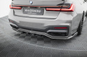 BMW 7 M-Sport G11 / G12 Facelift 2019-2022 Prepreg Carbon Fiber Rear Splitter Maxton Design