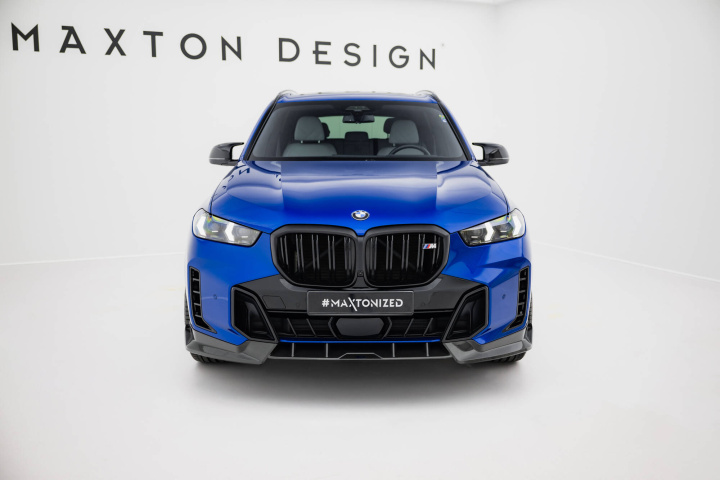 BMW X5 M-Sport G05 Facelift 2023+ Prepreg Carbon Fiber Front Splitter Maxton Design in the group Select car model / BMW / X5 (G05) 19+ at DDESIGN Scandinavia AB (CFBMX505FMPACKFD1245P)