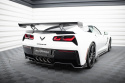 Chevrolet Corvette Stingray / Grand Sport C7 2013-2019 Carbon Spoiler With Internal Brackets Uprights Maxton Design