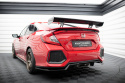 Honda Civic SI Mk10 2017-2019 Carbon Spoiler With Internal Brackets Uprights Maxton Design