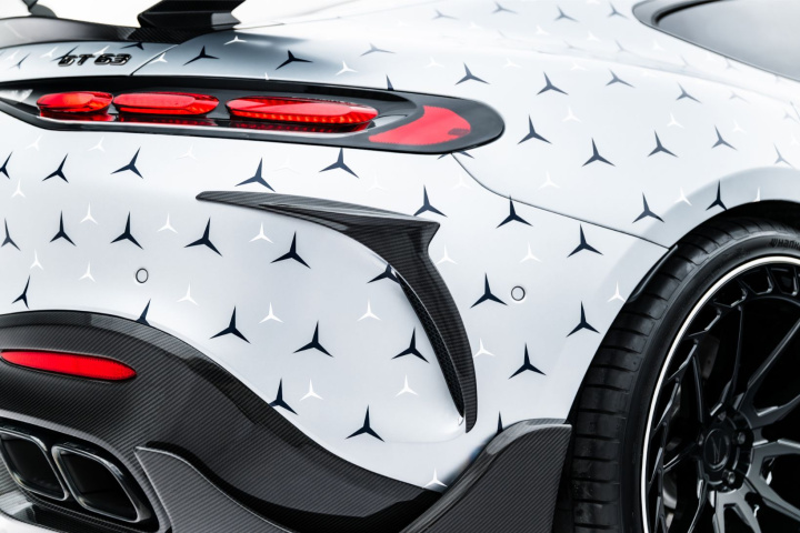 Mercedes-AMG GT 63 / 55 / 63 S E Performance C192 2023- Prepreg Rear Bumper Carbon Canards Maxton Design in the group Select car model / Mercedes Benz / AMG GT (C192) 2023+ at DDESIGN Scandinavia AB (CFMEAMGGT263RBB1245P)