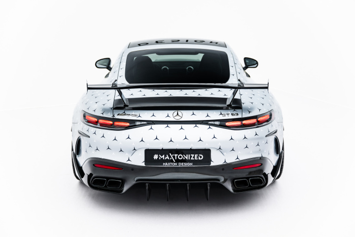 Prepreg Carbon Fiber Rear Diffuser Mercedes-AMG GT 63 / 55 / 63 S E Performance C192 in the group Select car model / Mercedes Benz / AMG GT (C192) 2023+ at DDESIGN Scandinavia AB (CFMEAMGGT263RS1RS2RSF1245)