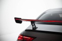 Mercedes-Benz CLA Coupe C118 / C118 Facelift 2019-2023 Carbon Spoiler With Internal Brackets Uprights + LED Maxton Design