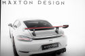 Porsche 718 Cayman 2016+ Carbon Spoiler With Internal Brackets Uprights V.1 + LED Maxton Design