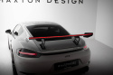 Porsche 718 Cayman 2016+ Carbon Spoiler With Internal Brackets Uprights V.2 + LED Maxton Design