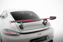 Porsche 718 Cayman 2016+ Carbon Spoiler With Internal Brackets Uprights V.2 + LED Maxton Design