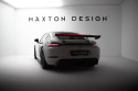 Porsche 718 Cayman 2016+ Carbon Spoiler With Upper Swan Mounting V.2 + LED Maxton Design