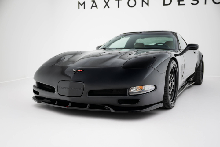 Chevrolet Corvette C5 1997-2004 Front Splitter V.1 Maxton Design in the group Select car model / Chevrolet / Corvette C5 / Styling / Front spoiler at DDESIGN Scandinavia AB (CH-CO-C5-FD1G)