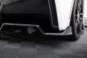 Chevrolet Corvette C7 2013-2019 Central Rear Splitter (with vertical bars) Maxton Design