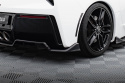 Chevrolet Corvette C7 2013-2019 Central Rear Splitter (with vertical bars) Maxton Design