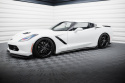 Chevrolet Corvette C7 2013-2019 Side Skirts Extensions V.2 Maxton Design