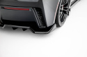 Chevrolet Corvette Z06 C7 2013-2019 Central Rear Splitter (with vertical bars) Maxton Design