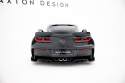 Chevrolet Corvette Z06 C7 2013-2019 Central Rear Splitter (with vertical bars) Maxton Design