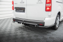 Central Rear Splitter (With Vertical Bars) Citroen Jumpy Mk3 Maxton Design