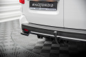 Central Rear Splitter (With Vertical Bars) Citroen Jumpy Mk3 Maxton Design