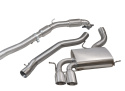 Audi S3 (8P) (3 door) Quattro 06-12 Turbo Back Package (with Sports Cat & Non-Resonated) Cobra Sport