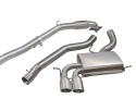 Audi S3 (8P) (3 door) Quattro 06-12 Turbo Back Package (with De-Cat & Non-Resonated) Cobra Sport