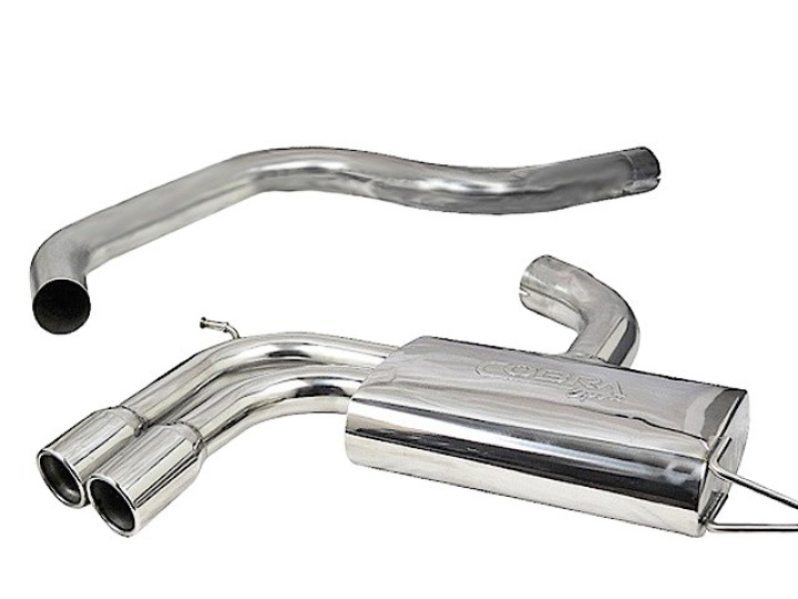 Audi A3 (8P) 2.0 TFSI 2WD (3 & 5 Door) 04-12 Cat Back System (Non-Resonated) Cobra Sport in the group Select car model / Audi / A3 - S3 - RS3 (8P) 2003-2013 / Tuning / Exhaust at DDESIGN Scandinavia AB (COBRA-AU12)