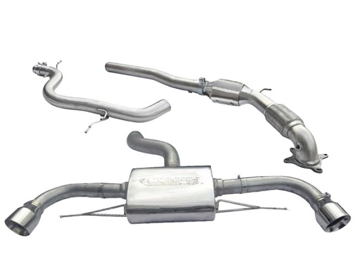 Audi TT 1.8 & 2.0 TFSI (Mk2) (2WD) Dual Exit T/Ps 11- Turbo Back Package (with De-Cat) Cobra Sport in the group Select car model / Audi / TT (8J) 2006-2014 & TT (8S) 2014+ / Tuning / Exhaust at DDESIGN Scandinavia AB (COBRA-AU37d)