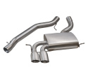 Audi A3 (8P) 3.2 V6 Quattro (3 Door) 03-12 Cat Back System (Non-Resonated) Cobra Sport