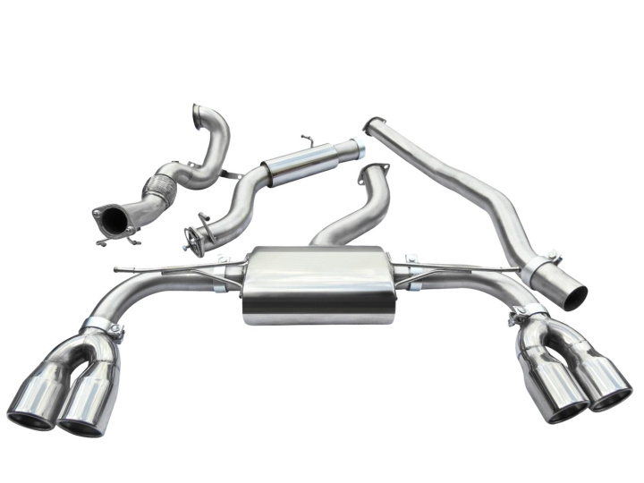 Audi S3 (8V) (saloon) Quattro 13- Turbo Back Package (with De-Cat & Resonator) Cobra Sport in the group Select car model / Audi / A3 - S3 - RS3 (8V) 2012-2019 / Tuning / Exhaust at DDESIGN Scandinavia AB (COBRA-AU68c)