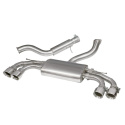 Audi TTS 2.0 TFSI (MK3) (Quattro) Coupe 15- Cat Back System (Resonated) - Non-Valved Cobra Sport