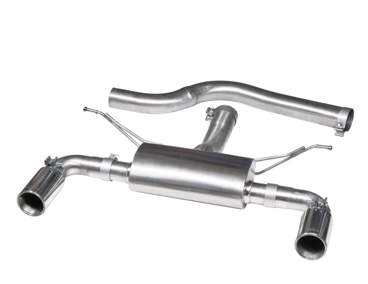 BMW 335D (F30) (340i Conversion) 13 - Dual Exit Centre & Rear Box Section (Fits M-Sport 340i Panel) Cobra Sport in the group Select car model / BMW / 3-series-4-series (F30-F36) 11-19 / Tuning / Exhaust at DDESIGN Scandinavia AB (COBRA-BM88)