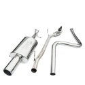 Ford Fiesta Mk6 (Zetec S) 02-07 Cat Back System - Non-Resonated (Only fits ST panel) Cobra Sport