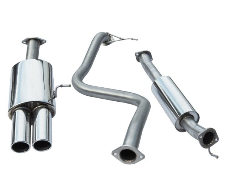 Ford Fiesta Mk7 ST180 & ST200 13- Cat Back System (Resonated) Twin Tailpipes Cobra Sport in the group Select car model / Ford / Fiesta MK7 Facelift 12-17 / Tuning / Exhaust at DDESIGN Scandinavia AB (COBRA-FD50)