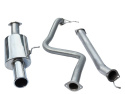 Ford Fiesta Mk7 ST180 & ST200 13- Cat Back System (Non-Resonated) Single Tailpipe Cobra Sport