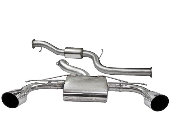 Ford Focus RS (Mk2) 08-1108-1108-11 Cat Back System (Resonated) Cobra Sport in the group Select car model / Ford / Focus Mk2 RS 08+ / Tuning / Exhaust at DDESIGN Scandinavia AB (COBRA-FD55)