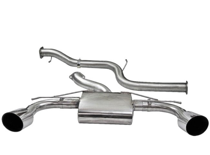 Ford Focus RS (Mk2) 08-1108-1108-11 Cat Back System (Non-Resonated) Cobra Sport in the group Select car model / Ford / Focus Mk2 RS 08+ / Tuning / Exhaust at DDESIGN Scandinavia AB (COBRA-FD56)