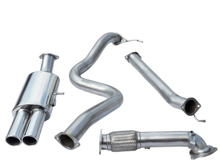 Ford Fiesta Mk7 ST180 & ST200 13- Turbo Back Package (with De-Cat & Non-Resonated) Twin Tailpipes Cobra Sport in the group Select car model / Ford / Fiesta MK7 Facelift 12-17 / Tuning / Exhaust at DDESIGN Scandinavia AB (COBRA-FD66d)