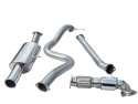 Ford Fiesta Mk7 ST180 & ST200 13- Turbo Back Package (with Sports Cat & Non-Resonated) Single Tailpipe Cobra Sport