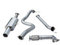 Ford Fiesta Mk7 ST180 & ST200 13- Turbo Back Package (with De-Cat & Non-Resonated) Single Tailpipe Cobra Sport