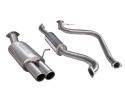Ford Fiesta Mk7 1.0T EcoBoost (Zetec) 13- Cat Back System (Resonated) Cobra Sport