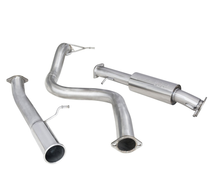 Ford Fiesta Mk7 ST180 & ST200 13- 3 Single Tailpipe Cat Back System (Venom Range - Note Very Loud) Cobra Sport in the group Select car model / Ford / Fiesta MK7 Facelift 12-17 / Tuning / Exhaust at DDESIGN Scandinavia AB (COBRA-FD76)