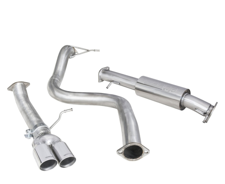 Ford Fiesta Mk7 ST180 & ST200 13- 3 Twin Tailpipe Cat Back System (Venom Range - Note Very Loud) Cobra Sport in the group Select car model / Ford / Fiesta MK7 Facelift 12-17 / Tuning / Exhaust at DDESIGN Scandinavia AB (COBRA-FD77)