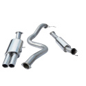 Ford Fiesta Mk7 ST180 & ST200 13- 3 Cat Back System (Resonated) Twin Tailpipe Cobra Sport