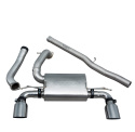 Ford Focus RS (Mk3) 15- Cat Back System (Non-resonated) (Non-Valved) Cobra Sport