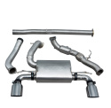 Ford Focus RS (Mk3) 15- Turbo Back Package (with Sports Cat & Non-Resonated) (Non-Valved) Cobra Sport